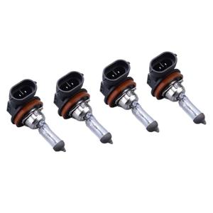 4pcs Halogen Lamp Bulb 55W 12V H11 PGJ19-2 Car Headlight Fog Driving Light Compatible With
