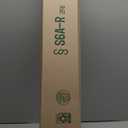 Tinideya 2 Rolls 27 Inches x 6 Feet Clear Plastic Floor Protector PVC Runner with Grippers Non Slip Stain Resistant Floor Mat Ribbed Covering for Carpet Rug