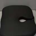 Extra-Dense Seat Cushion for tailbone pain relief Ergonomic seat cushions for office chairssciatica pain relief pillow , pressure relief Seat Cushion,office chair cushioncar seat cushion-Black