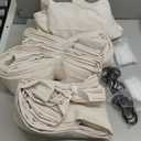 Miulee, Curtains Care Guide,Lille Linen Custom Curtains,Blackout Curtains/Room Darkening Curtains,Sliding Glass Door Curtains,Size Customizable,102×84 long Inc, 4 Pack