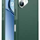 Magnetic for iPhone 17 Case, Compatible with Magsafe,2X Screen Protector,Military-Grade Protection, Drop-Proof Phone Cover for iPhone 17 6.3 inchs, Green