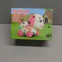 3-in-1 Musical Puppy Toys for 1 Year Old Girl Gift, Educational Baby Toy 6-12-18 Month, 1st Birthday Gift for 1 Year Old Girl Boy, First Bilingual Present for 7 8 9 10 Month Infant (Pink)