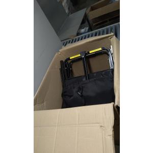 Amazon Basics Collapsible Folding Heavy Duty Utility Wagon for Outdoor Sports, 265 pounds Weight Capacity, Camping, Garden, and Shopping, 27.6 x 40.9 x 20 inches, Black