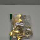 NEXNEOM Serving Utensils Set 10 Pcs - Stainless Steel Gold Serving Utensils with Stunning Mirror-Finish - Lightweight, Rust-Resistant & Easy Maintenance - Ideal Serving Spoons for Parties & Wedding