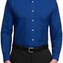 Van Heusen Men's Dress Shirt Regular Fit Oxford Solid Size L