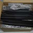 Solar Spot Lights Outdoor 10 Pack, [46 LED/3 Modes] Solar Landscape Spotlights Waterproof, 2-in-1 Auto On/Off Solar Powered Lights for Outside Yard Garden Wall Pathway(Cool White)