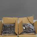 2 Pack Small Wire Baskets, Narrow Rustic Storage Bin for Bathroom Counter, Farmhouse RectangleOrganizer Tray for Kitchen Countertop, Pantry, RV, Office Decorative (Brown)