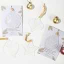 Kasyat 48 Christmas Employee Appreciation Gift Bulk Acrylic Hanging Ornament Lantern Pendant Ornaments for Christmas Tree Coworker Team Teacher Gift with Thank You Card Ribbon (Be Proud Sign)