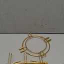 Tea Cups Holder,Gold Metal Coffee Cup Tea Cups Rack,Foldable Organizer for Coffee Cup Spoon and Saucers
