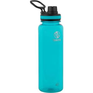 Takeya Tritan Sports Water Bottle with Spout Lid, 40 oz, Ocean