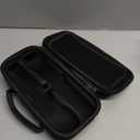 Wireless Microphone Portable Carrying Case Compatible with JBL Wireless Two Microphone System, Dual Mic Hard Bag Suitable for Travel and Home Storage (Charcoal Black)