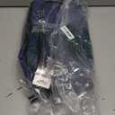 MATEIN Weekender Backpack, Large Capacity Travelling Suitcase Backpack with Strap for Clothes, Expandable Flight Approved Business Carry on Daypack for International Travel, Blue