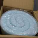 Linenspa Memory Foam Mattress Topper, Twin XL Size - 2 Inch Gel Infused Memory Foam - Plush Feel - Cooling and Pressure Relieving - CertiPUR Certified - Dorm Room Essentials