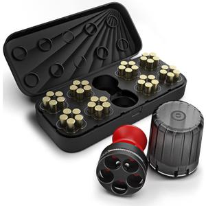 Ludex 5 Shot Revolver Speed Loader for .38 Special/.357 Magnum.Fits S&W 36,37,38,40,42,49,60,340,360/Charter Arms/Taurus 85, 605, 651, 851/Rossi 68/Ruger SP101