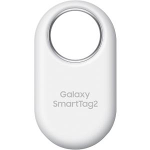Samsung Galaxy SmartTag2, Bluetooth Tracker, Smart Tag Tracking Device, Item Finder for Keys, Wallet, Luggage, Pets, Use w/ Phones and Tablets Android 11 or Later, 2023, 1 Pack, White