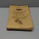 50 Pack 13.8 X 9.5 Inch Kraft Paper Bread Bags for Homemade Bread, Large Paper Bakery Bags with 50 Stickers, Eco Friendly Packaging Storage Loaf Bags for Food Storage