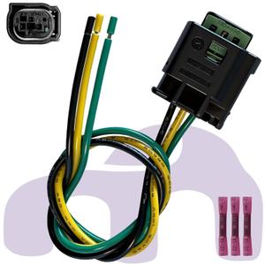 3PINS Parking Distance Aid Sensor Connector Plug Wiring Harness Pigtail for Ford F-150 F-250 F-350 F-450 F-550 Super Duty Explorer Escape Expedition Mariner Wiring Harness Connector