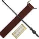 Magic Wizard Wand Resin Witch Sorcerer Wands for Kids Cosplay Party Halloween Costume Accessories, Circular