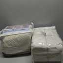 TAOCOCO Waterproof Sectional Couch Covers L Shaped Sofa Covers Chaise Lounge Cover 3pcs Reversible Sofa Covers for Sectional Sofa Pet Kids Furniture Protector with Elastic Straps(X-Large, Off White)