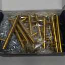 Ravinte 30 Pack | 5'' Cabinet Pulls Brushed Brass Stainless Steel Kitchen Drawer Pulls Cupboard Pulls Cabinet Handles 5Length with 3 Hole Center