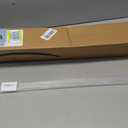 1-Pack Shower Door Bottom Seal POZIA-39 Long,1/4"(6mm) Thick Frameless Glass Shower Door Seal Strip Clear Vinyl Durable Stop Shower Leaks and Create a Water Barrier Ultra Clear