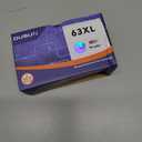 ousun Remanufactured 63XL Tri-Color Ink Cartridge (1-Pack) 63 XL Ink Cartridge Replacement for HP Ink 63 Works with Officejet 3830 4650 5200 5252 5258 Envy 4520 4512 Printer HP63(1 Tri-Color), BBD: 06/2027