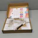 OurWarm Frosted Acrylic Wedding Card Box with Lock, Gift Card Box for Wedding with String Light and Pen, DIY Wedding Envelope Money Card Box for Party Graduation Baby Shower Birthday Decorations (11" x 8" x 8")