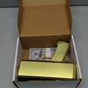 Gold Money Gun, Automatic Cash Shooter Toy Make It Rain Money Toy Gun for Parties, Weddings, Birthdays, Club Events Fun Prop Money Gun for Real or Fake Bills, Coupons & Flyers for Party