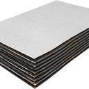 GOSCHE 394 mil 16 sqft Sound Deadener for Car, 10mm Thick Sound Deadening Mat Materials Can be Better with Audio Noise Insulation and Vibration Dampening 9.8x 15.7(15-Piece)