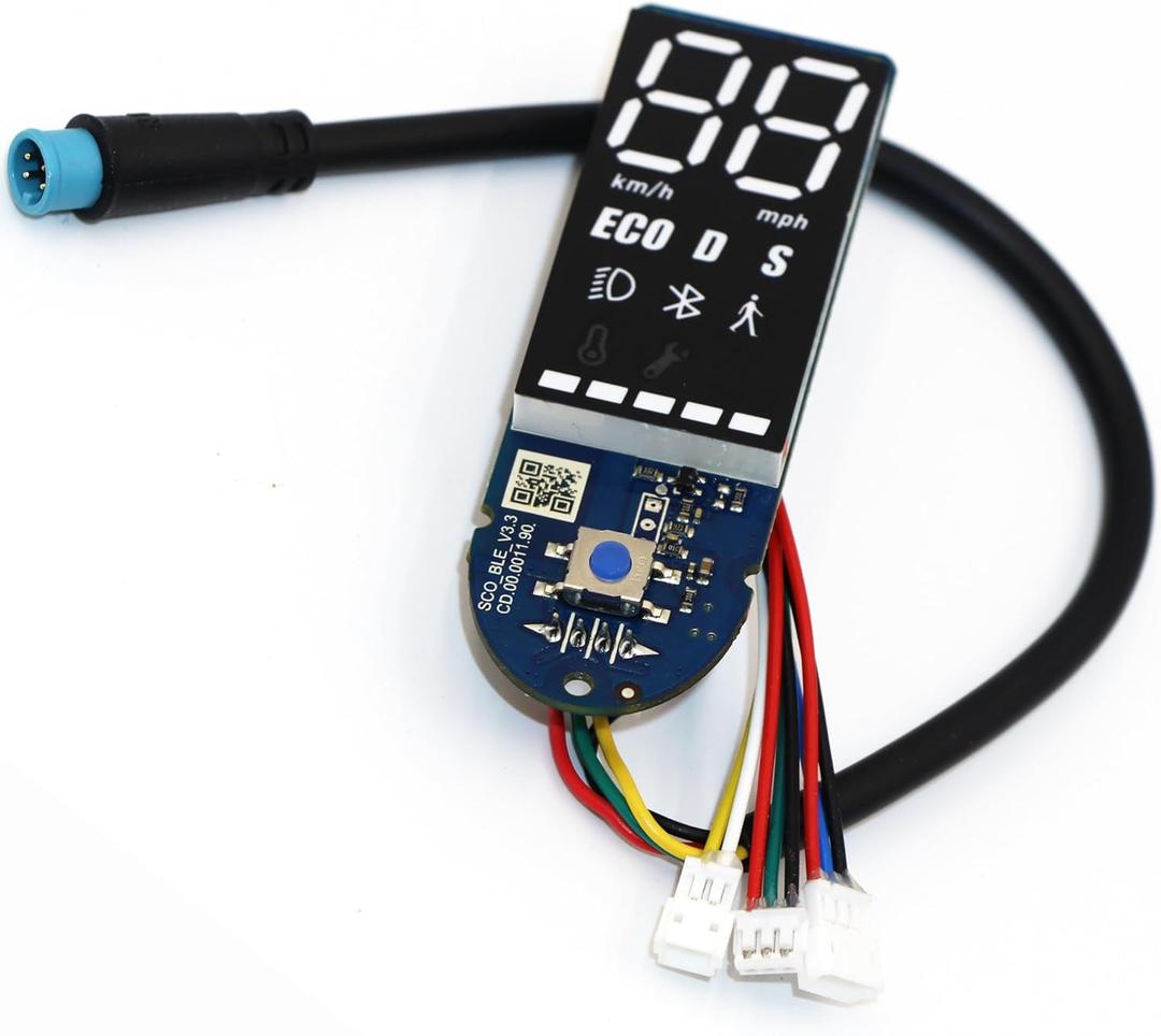 stio Scooter Dashboard Accessory Compatible with Segway Ninebot F20 F25 F30 F40 F60 D18 D28 D38 Kickscooter,Motherboard Display Panel Circuit Board Replacement Instrument Original Accessories
