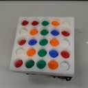 SUNSGNE 25Ft Multicolor Christmas Lights Outdoor, C7 Vintage Christmas String Lights with 27 Multicolor Ceramic Bulbs(2 Spare) for Holidays, Christmas Prom Party Wedding- Green Wire