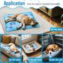 Upgrade Dog Cooling Mat Portable Water Injection Pet Cooling Pad Summer Self Cooling Ice Silk Pet Blanket Washable