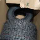 2 Pack 13x6.50-6 Lawn Mower Tires Tubeless 4PR Turf Saver Tires for Garden Tractor Riding Mower Dump Cart
