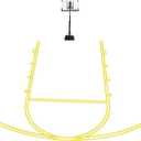Franklin Sports Basketball Court Stencil - Easy to Use Basketball Marking Kit 