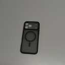 TOCOL for iPhone 17 Pro Max Case, Compatible with Magsafe, Full Camera Protection, Built-in Magnetic Ring, Translucent Matte Phone Case for iPhone 17 Pro Max 6.9 inch (Black)