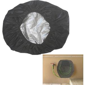 Hose Cover - Garden Hose Reel Cover for Wall Mounted Hose (Fits 5/8" x 50-100ft), Waterproof, Sunproof, Dustproof, Heavy Duty Oxford Fabric, Protect & Extend Life, for Garden