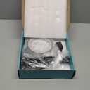 10X 30X Large Magnifying Glass with Light and Stand, 5-inch Lighted Magnifier, 72 LED 3 Color Modes Stepless Dimmable, Hands-Free Magnifying Glass Desk Lamp for Reading Craft Hobby Close Work, Black