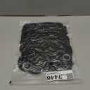 110pcs Black Balloon 12 inch, Black Latex Balloons for Birthday Party Baby Shower Wedding(with 2 Ribbons).