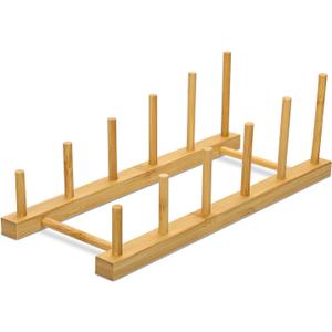 Puzzle Display Stand, Wooden Ladder Storage Rack Holder Organizer Trays for Puzzles, Books, Crafts Collection Lovers