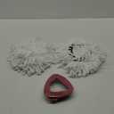 Spin Mop Replace Head, Base, Mop Handle Replacement for OCedar EasyWring 1 Tank System, Include 2 Microfiber Mop Head Replacement, 1 Sturdy Iron 30-58" Mop Handle, 1 Scrubber Head, 1 Spin Base