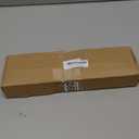 13" Large Folding Rave Fan with Holster, Clack Hand Fans Foldable for Line Dancing, Boots On The Ground Fan for Women Men Festival EDM Party Decoration, Glitter Black 2 Pack