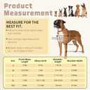 Dog Elbow Protector for Pets Elbow Dysplasia - Offers Elbow Support, Reflective Pet Recovery Suit Taper Collar Alternative, Helps Wound Healing, Prevents Licking, XXL