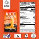 Lotus Foods Organic Millet & Brown Rice Ramen Noodles - 2.8 Oz (Pack of 10) (EXP 12/01/26)