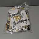 70th Birthday Decorations for Men, Black Gold Back In 1955 Birthday Banner Decorations, Vintage 70th Birthday Table Decorations, Cake Topper, Balloons, Backdrop, Sash Party Supplies for Men