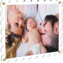 11X14 Acrylic Picture Frame for Wall, Frameless Clear Photo Frame with Scalloped Edge, No Drill Floating Frame for Diploma Certificate Degree Document & Poster/Painting/Artworks Display (1 Pack, Scalloped edge)