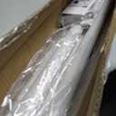 Tension Curtain Rod 41-166In(4-14Ft), Extra Long Tension Rod No Drilling For Patio Windows, White Shower Curtain Rod For Room Divider,One-Click Telescopic Rod, Outdoor Curtain Rods Never Rust