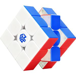 GAN 16 Maglev Speed Cube 3x3 Magnetic, 88 Magnets Omni-Directional Positioning, 62g Lightweight Professional Speedcube, Brain Teaser Puzzle Fidget Toy for Kids Adults, 2025 Flagship UV Version GAN16