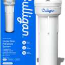 Culligan US-600A Under-Sink Water Filtration System - Water Filter Reduces Chlorine Taste & Odor - Includes D-20A Cartridge, Mounting Hardware & Wrench, 1,000 Gallon Capacity