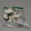 Wedding Bouquets for Bride Bridesmaid, White Champagne Artificial Roses Flowers for Wedding Church Decoration (7.5in)