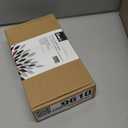 Sunlit Ombre Blue Decorative Shower Curtain Hooks, Blue Navy Shower Curtain Rings, Resin, Bathroom Decoration Stripes Shower Curtain Hooks-12 Pack